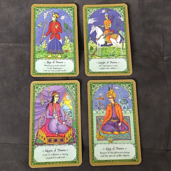 The Rumi Tarot RARE OOP Nigel Jackson - Picture 5 of 11